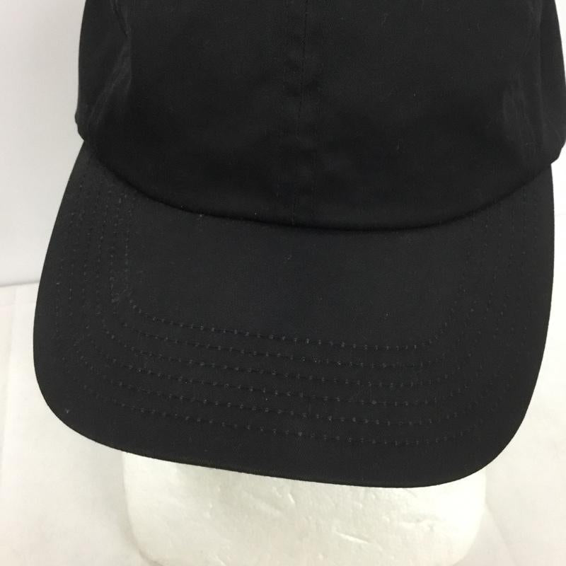 キジマ タカユキ KIJIMA TAKAYUKI 帽子 キャップ 22201-BS VENTILE コットン 無地 黒 / ブラック /  メンズ USED 古着 中古 10138487