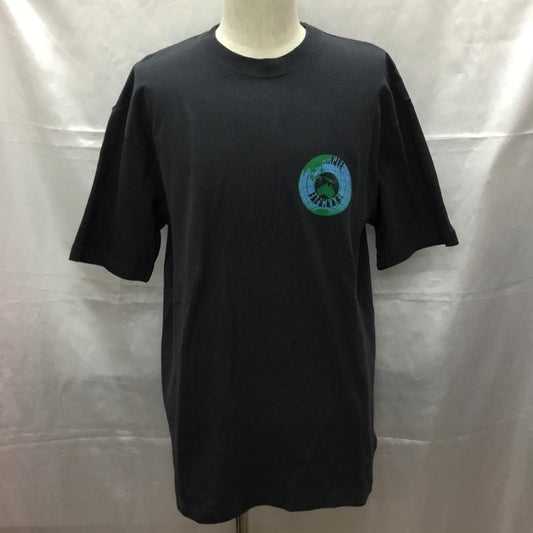 イグザンプル EXAMPLE Tシャツ 半袖 L ロゴ、文字 黒 / ブラック /  メンズ USED 古着 中古 10108732