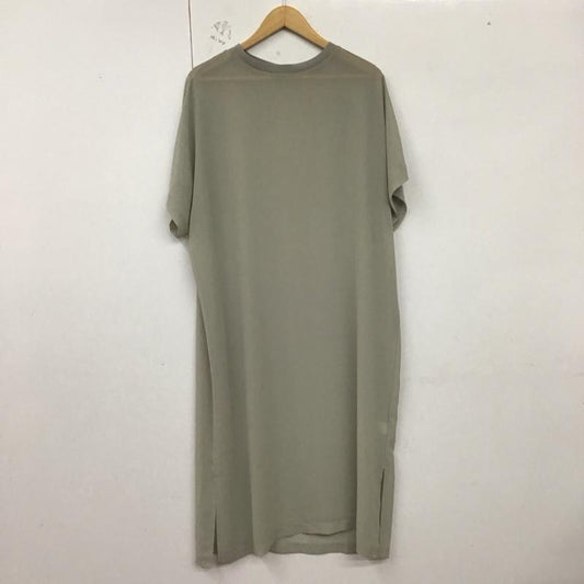ビューティアンドユースユナイテッドアローズ BEAUTY&YOUTH UNITED ARROWS ワンピース ロングスカート 1626-137-4124 シフォンレイヤード ドルマンスリーブワンピース 無地 灰 / グレー /  レディース USED 古着 中古 10129170