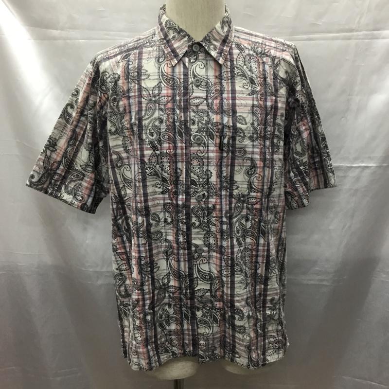 バックチャンネル Back Channel シャツ、ブラウス 半袖 コットン M 総柄 マルチカラー / マルチカラー /  メンズ USED 古着 中古 10109632
