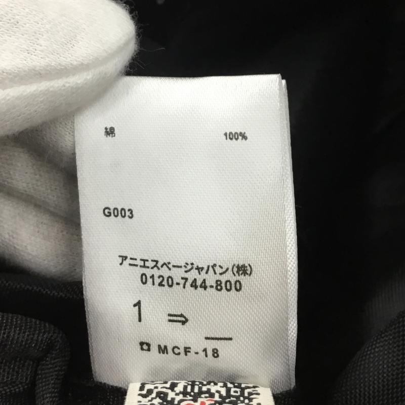 アニエス・ベー agnes b. ショルダーバッグ ショルダーバッグ ロゴ、文字 黒 / ブラック /  レディース USED 古着 中古 10135111