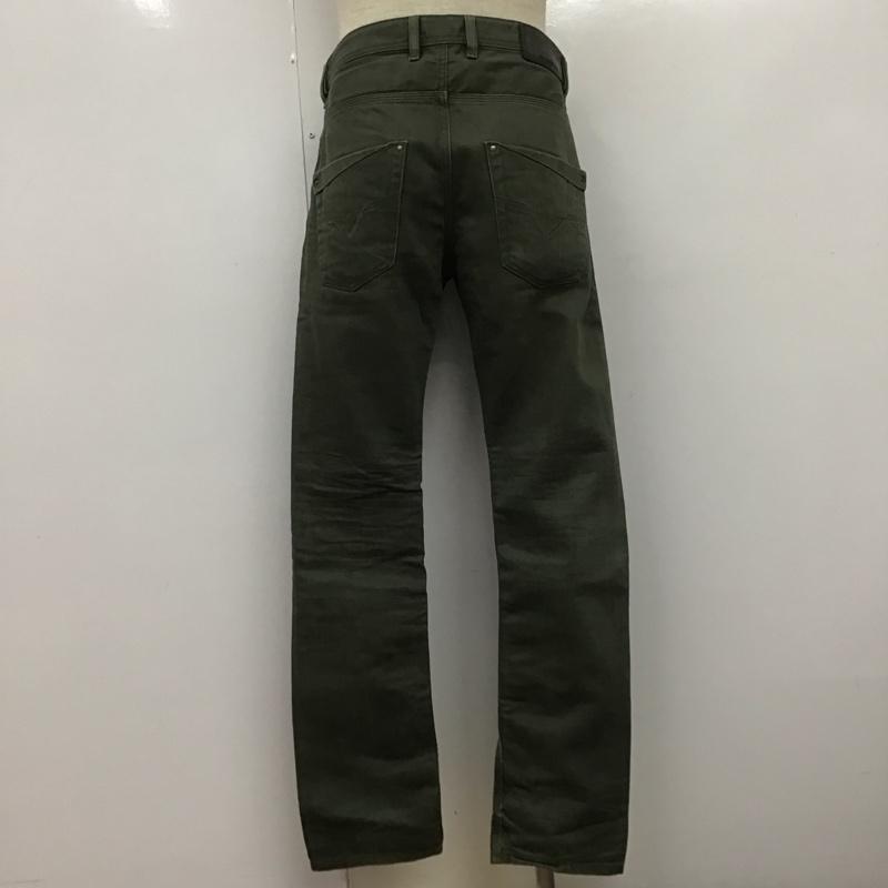 ディーゼル DIESEL パンツ デニム、ジーンズ デニムパンツ スリムパンツ ジーンズ カジュアルパンツ ストレートパンツ 28インチ 無地 カーキ / カーキ /  メンズ USED 古着 中古 10107205