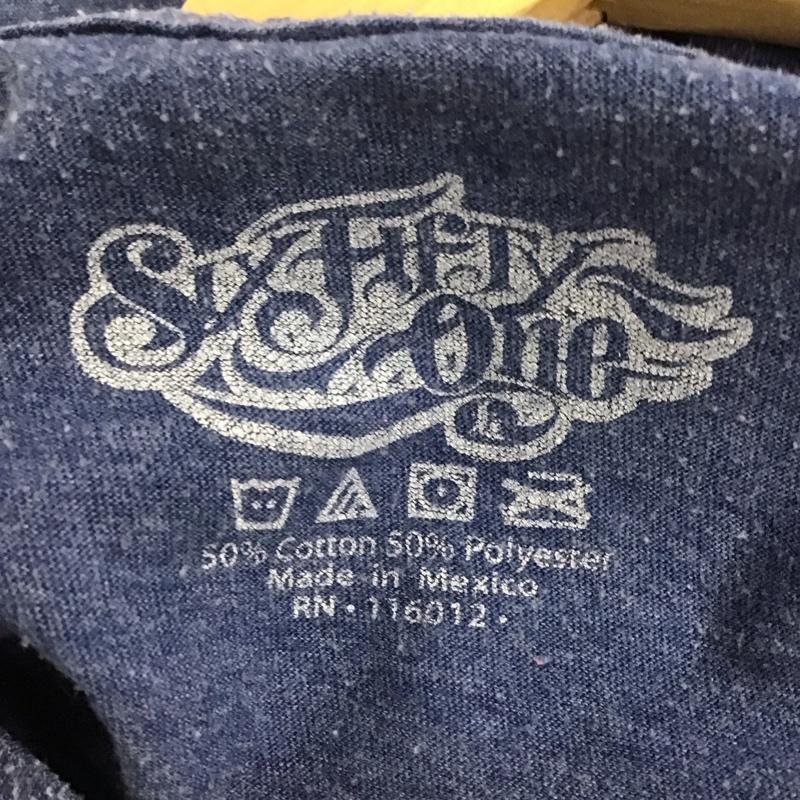 古着 USED Tシャツ 半袖 半袖カットソー プリントTシャツ クルーネックカットソー バンドTシャツ プリント 青 / ブルー /  メンズ USED 古着 中古 10141497