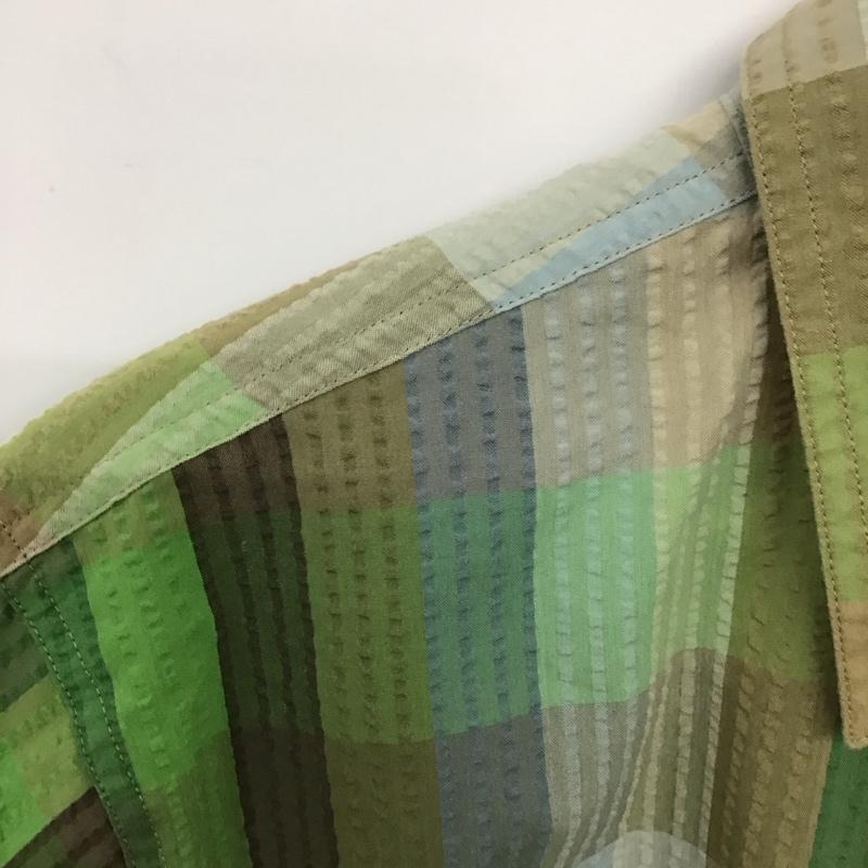 パタゴニア patagonia シャツ、ブラウス 半袖 半袖シャツ チェックシャツ カラーシャツ L チェック マルチカラー / マルチカラー /  メンズ USED 古着 中古 10149705