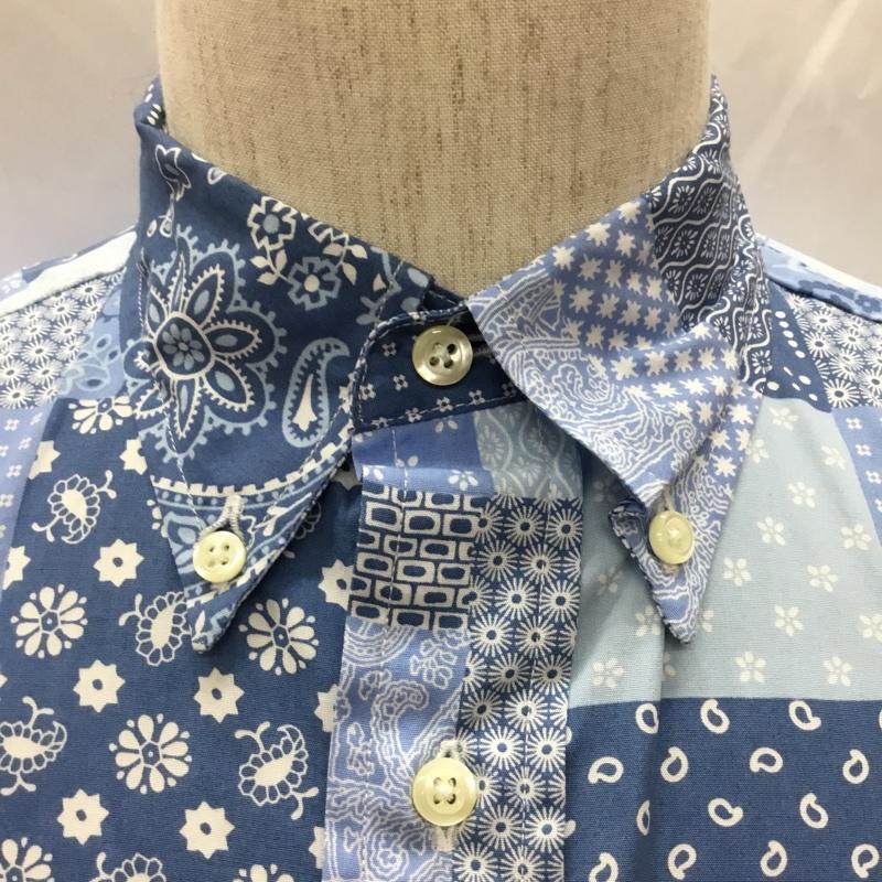 インディビジュアライズドシャツ INDIVIDUALIZED SHIRTS シャツ、ブラウス 半袖 L  マルチカラー / マルチカラー /  メンズ USED 古着 中古 10108878