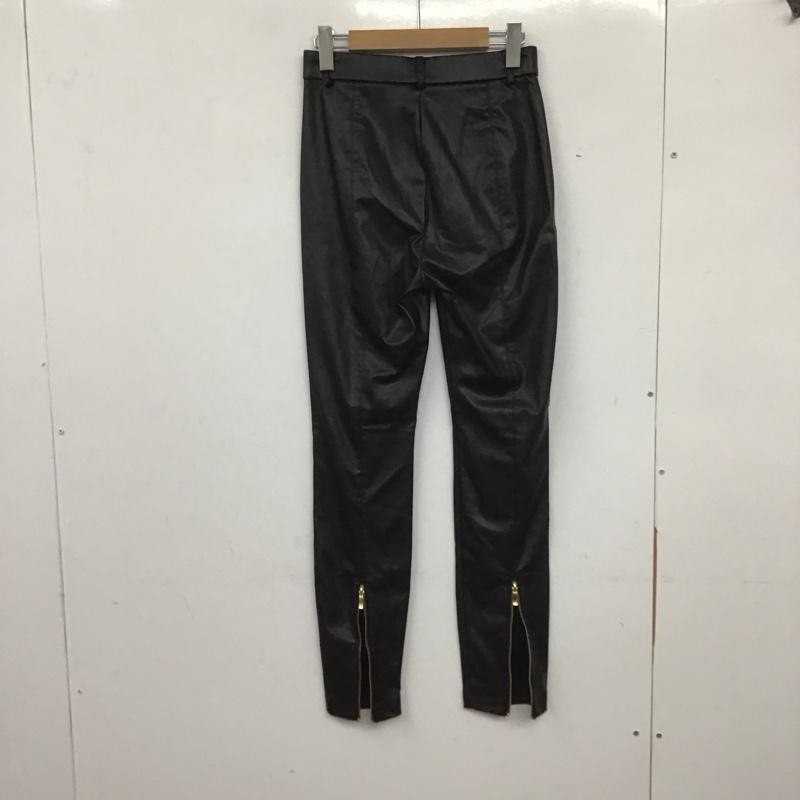 ザラ ZARA ボトムス ボトムス S 無地 黒 / ブラック /  レディース USED 古着 中古 10137880