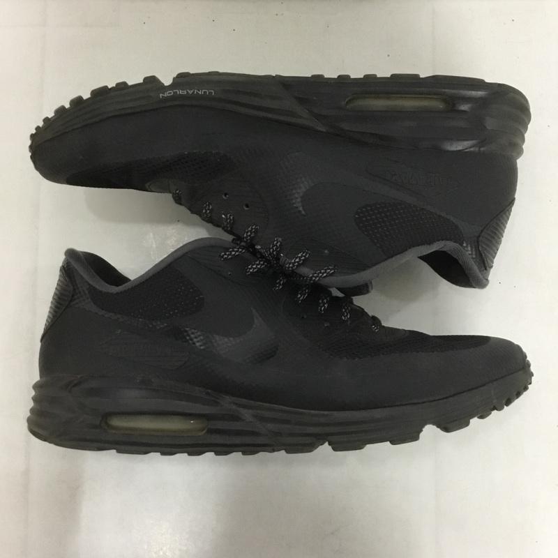 ナイキ NIKE スニーカー スニーカー 653604-992 Air Max 90 Lunarlon 30cm 30.0cm ロゴ、文字 黒 / ブラック /  メンズ USED 古着 中古 10141599