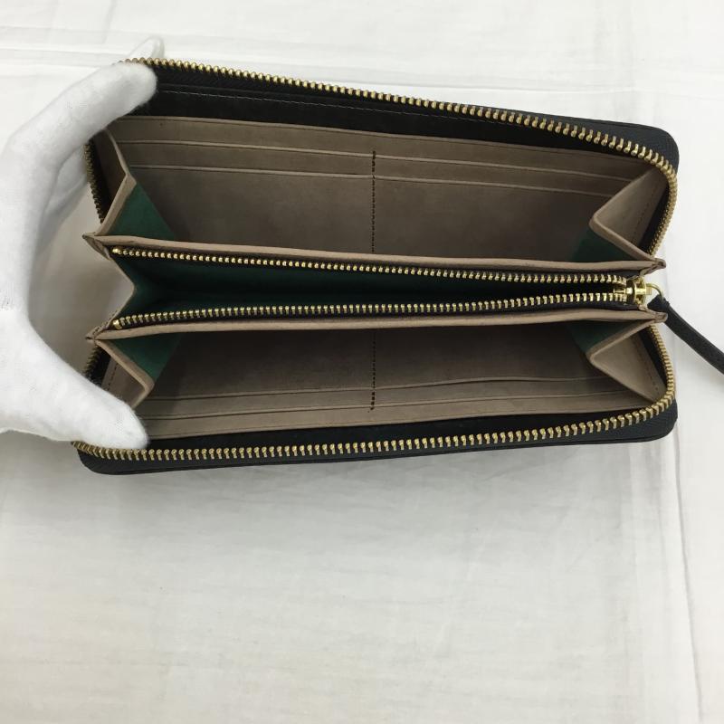 ノーティアム NAUGHTIAM 財布 長財布  黒 / ブラック / X 青 / ブルー / X 緑 / グリーン /  メンズ USED 古着 中古 10140569