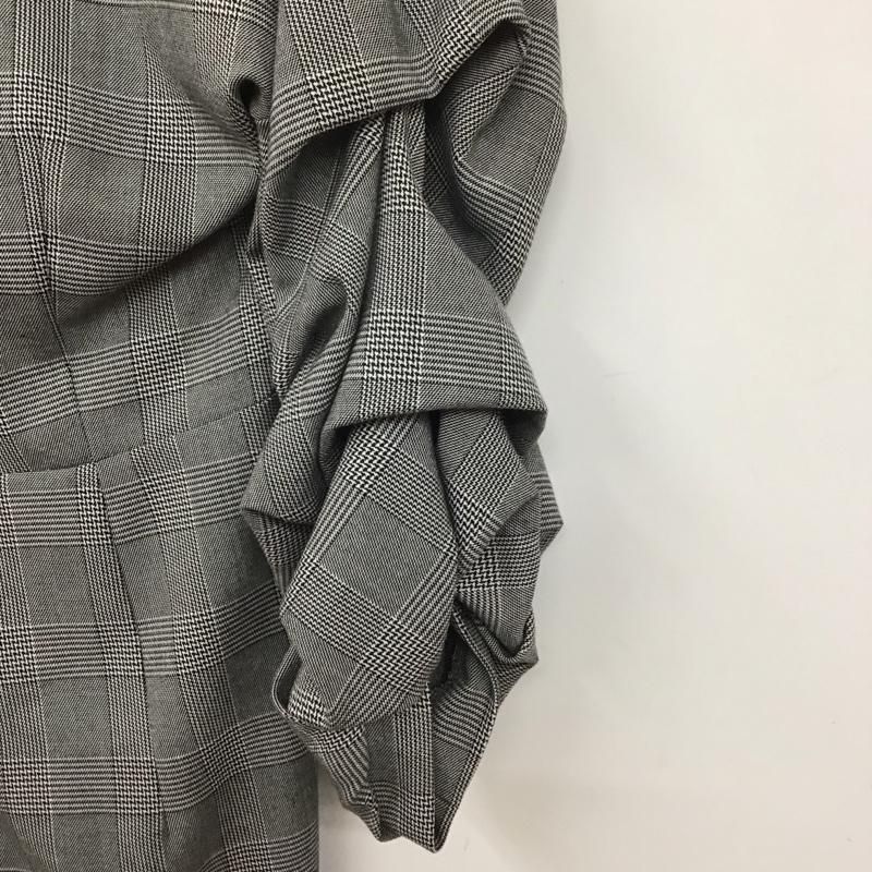 ザラウーマン ZARA WOMAN ワンピース ひざ丈スカート XS チェック マルチカラー / マルチカラー /  レディース USED 古着 中古 10129438