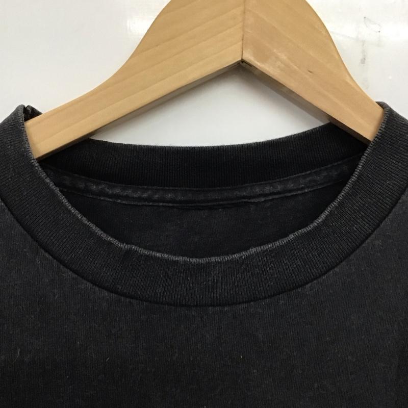 古着 USED Tシャツ 半袖 半袖カットソー プリントTシャツ クルーネックカットソー 古着 バンドTシャツ プリント 黒 / ブラック /  メンズ USED 古着 中古 10139672