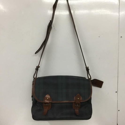 ポロラルフローレン POLO RALPH LAUREN ショルダーバッグ ショルダーバッグ チェック 緑 / グリーン / X 紺 / ネイビー / X 茶 / ブラウン /  レディース USED 古着 中古 10138855