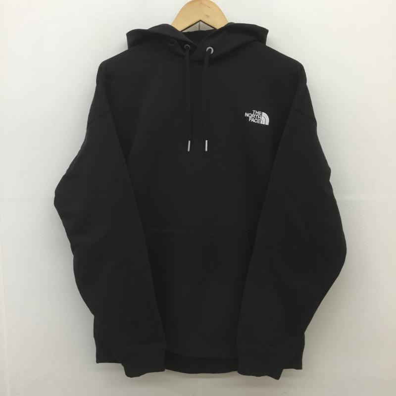 ザノースフェイス THE NORTH FACE パーカー 長袖 NEVER STOP ING HOODIE ネバー ストップ アイエヌジー フーディーパーカー NT12443 タグ付 M ロゴ、文字 黒 / ブラック /  メンズ USED 古着 中古 10108202