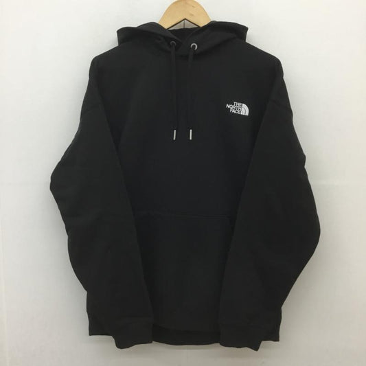 ザノースフェイス THE NORTH FACE パーカー 長袖 NEVER STOP ING HOODIE ネバー ストップ アイエヌジー フーディーパーカー NT12443 タグ付 M ロゴ、文字 黒 / ブラック /  メンズ USED 古着 中古 10108202