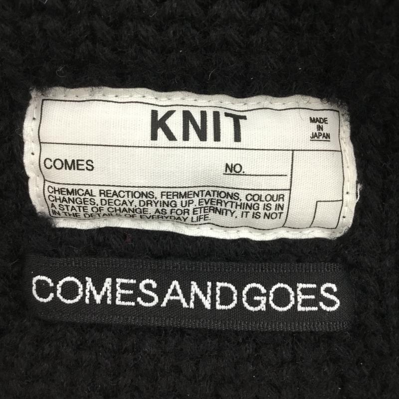 カムズアンドゴーズ COMESANDGOES 帽子 ニット帽 FREE 無地 黒 / ブラック /  メンズ USED 古着 中古 10136221