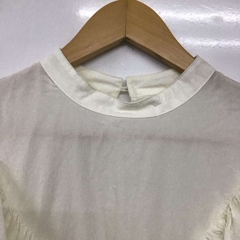 ローリーズファーム LOWRYS FARM シャツ、ブラウス 長袖 FREE 無地 白 / ホワイト /  レディース USED 古着 中古 10144248