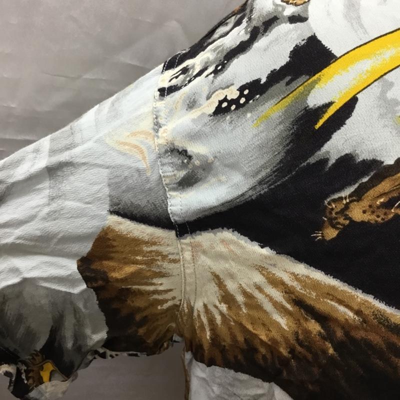 パールダイバー PEARL DIVER シャツ、ブラウス 半袖 半袖シャツ カラーシャツ 半袖カットソー プリントシャツ M プリント マルチカラー / マルチカラー /  メンズ USED 古着 中古 10116665