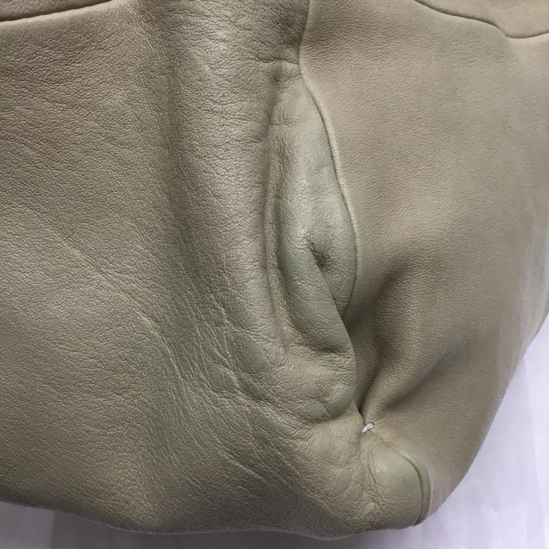 ファロルニ falorni ハンドバッグ ハンドバッグ 持ち手メッシュ 無地 ベージュ / ベージュ /  レディース USED 古着 中古 10110646