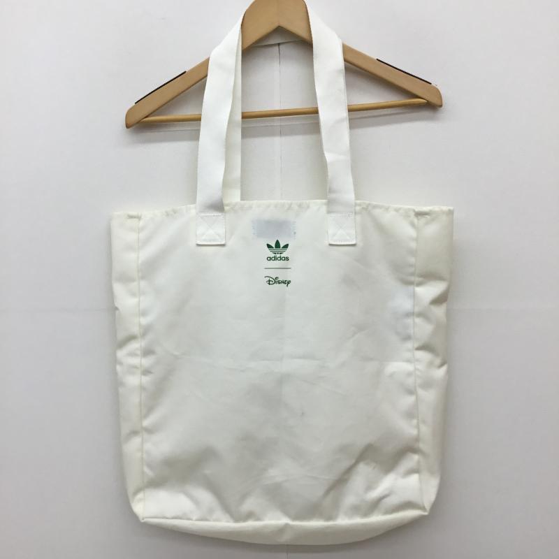 アディダス adidas トートバッグ トートバッグ ディズニー　Disney カーミット　KERMIT キャラクター 白 / ホワイト /  レディース USED 古着 中古 10133941