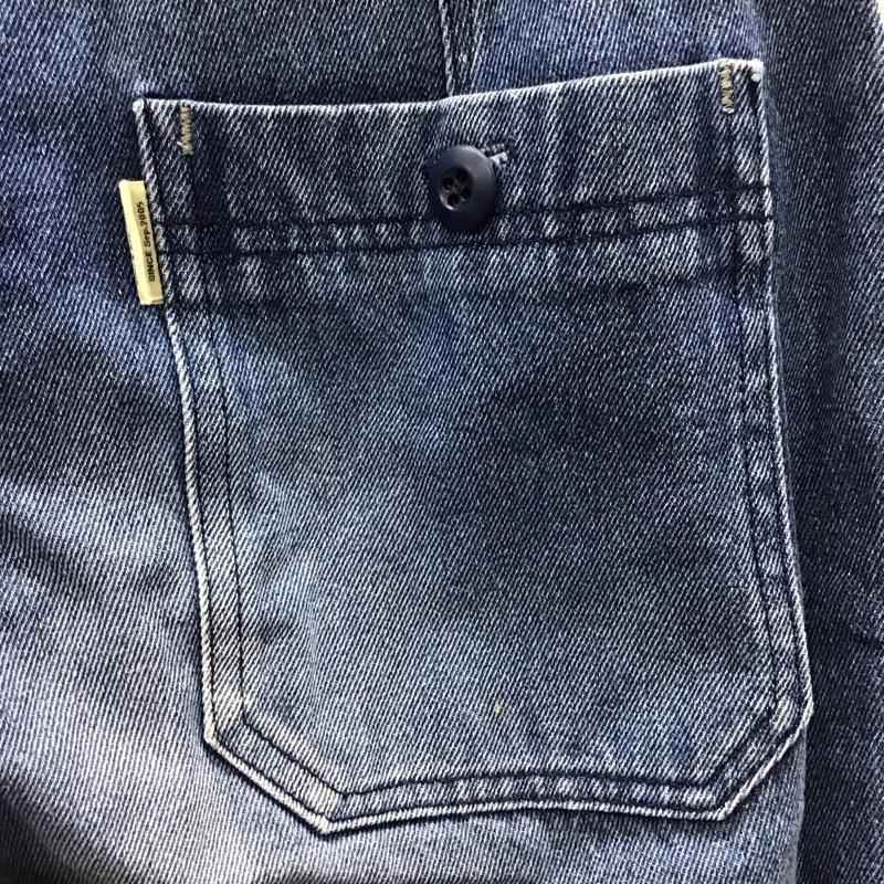 セポ cepo パンツ デニム、ジーンズ CCE-0453 ワイドパンツ S 無地 青 / ブルー /  レディース USED 古着 中古 10123422