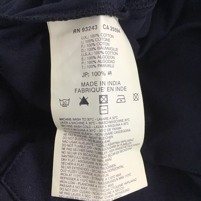 ディーゼル DIESEL ポロシャツ 半袖 S プリント 黒 / ブラック /  メンズ USED 古着 中古 10138216