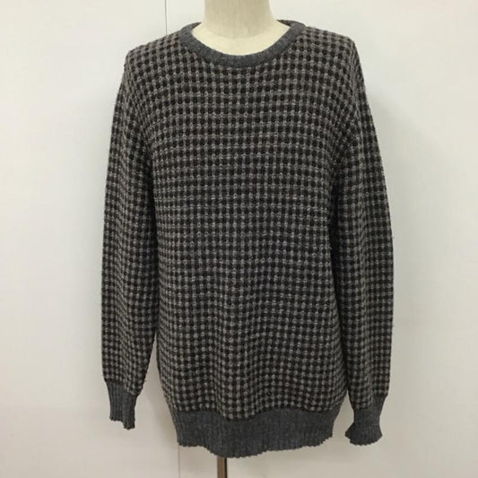 古着 USED ニット、セーター 長袖 長袖ニットカットソー ニット セーター クルーネックニット L 総柄 マルチカラー / マルチカラー /  メンズ USED 古着 中古 10110348
