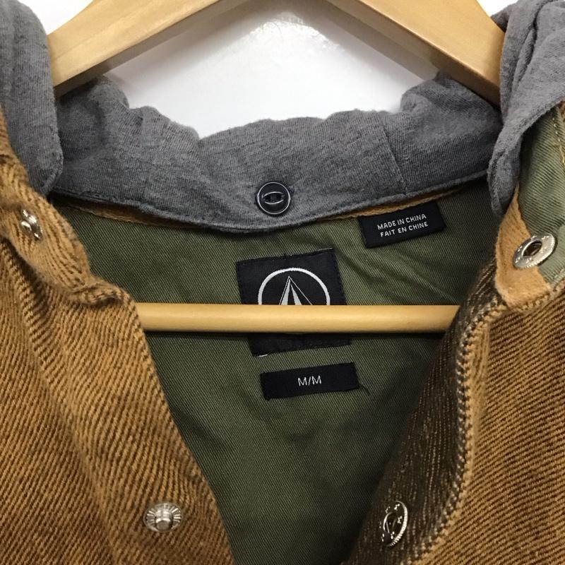 ボルコム VOLCOM パーカー 長袖 長袖シャツ 無地シャツ カラーシャツ パーカー M 無地 マルチカラー / マルチカラー /  メンズ USED 古着 中古 10144488