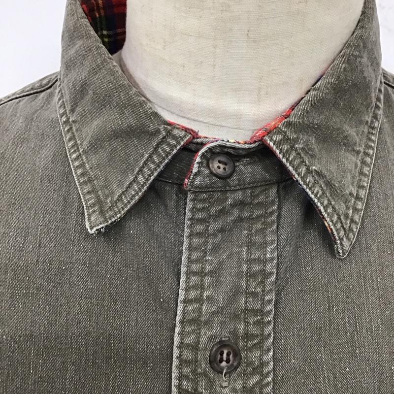 エルエルビーン L.L.Bean シャツ、ブラウス 長袖 70s XL 無地 マルチカラー / マルチカラー /  メンズ USED 古着 中古 10123330