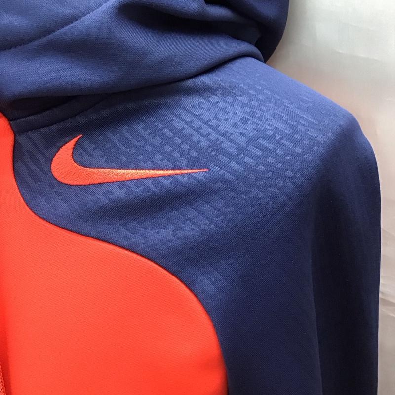 ナイキ NIKE パーカー 長袖 694098-696 M 無地 赤 / レッド / X 紺 / ネイビー /  メンズ USED 古着 中古 10122043