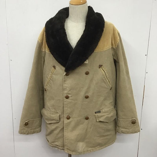 古着 USED ジャケット、上着 ジャンパー、ブルゾン Fairbanks アウター ロングコート カラージャケット 古着 ヴィンテージ 無地 ベージュ / ベージュ /  メンズ USED 古着 中古 10106798