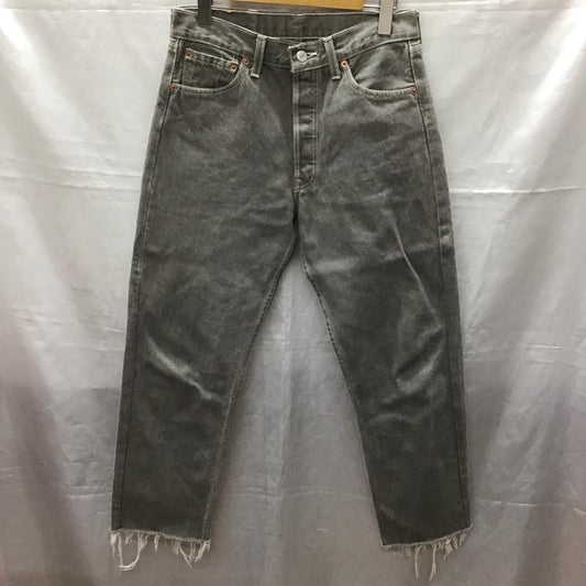 リーバイストラウスアンドコー Levi Strauss & co. パンツ デニム、ジーンズ デニムパンツ ストレートパンツ スリムパンツ カジュアルパンツ 30インチ 無地 灰 / グレー /  メンズ USED 古着 中古 10116338