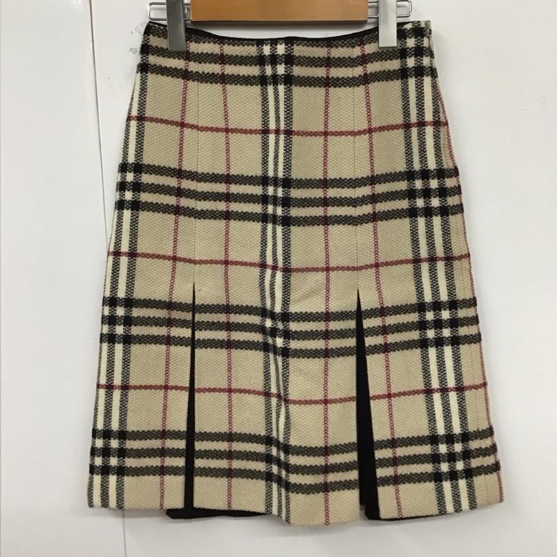 バーバリーロンドン Burberry London スカート ミニスカート ミニスカート フレアスカート カジュアルスカートチェックスカート 36インチ チェック マルチカラー / マルチカラー /  レディース USED 古着 中古 10122807