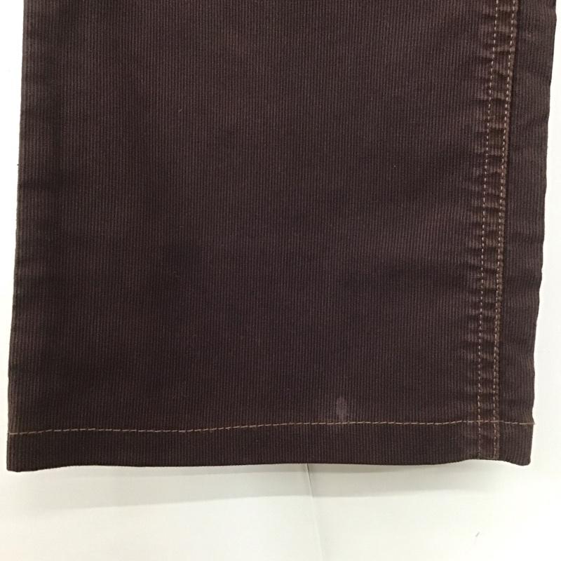 バーバリーブラックレーベル BURBERRY BLACK LABEL パンツ デニム、ジーンズ コーデュロイパンツ ワイドパンツ カジュアルパンツ 無地 茶 / ブラウン /  メンズ USED 古着 中古 10107257