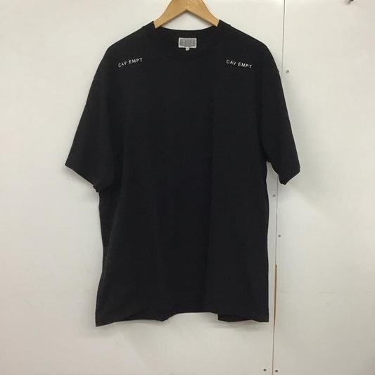 シーイー C E Tシャツ 半袖 半袖カットソー プリントTシャツ クルーネックカットソー XXL ロゴ、文字 黒 / ブラック /  メンズ USED 古着 中古 10141409