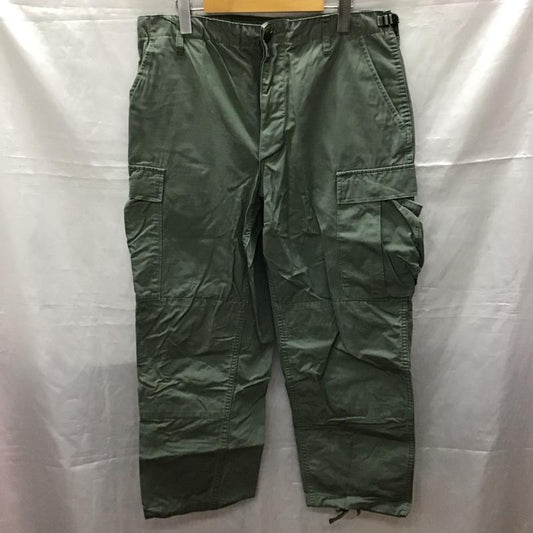 古着 USED パンツ ワークパンツ、ペインターパンツ ミリタリーパンツ ワイドパンツ カジュアルパンツ ストレートパンツ M 無地 カーキ / カーキ /  メンズ USED 古着 中古 10116208