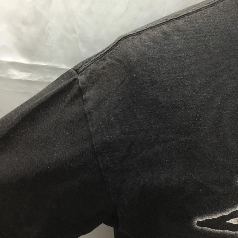 ステューシー STUSSY Tシャツ 半袖 L 無地 X プリント 黒 / ブラック /  メンズ USED 古着 中古 10108780