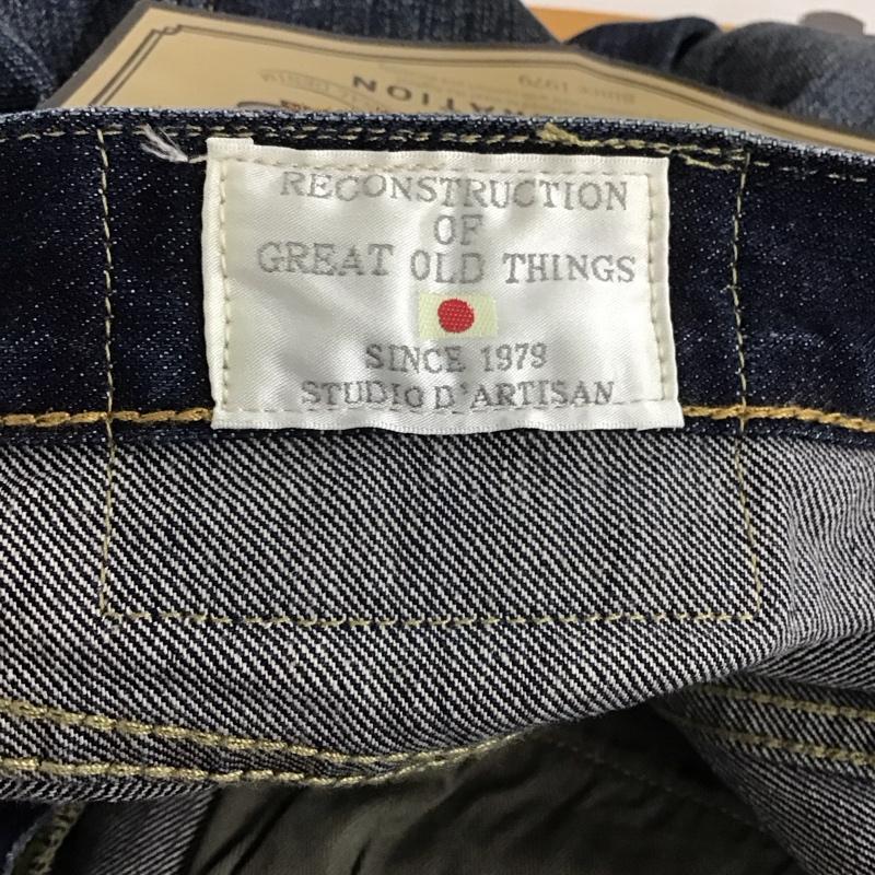 ステュディオ・ダ・ルチザン STUDIO D ARTISAN パンツ デニム、ジーンズ d1871u G3大戦ジーンズ デニムパンツ 36 無地 インディゴ / インディゴ /  メンズ USED 古着 中古 10139022