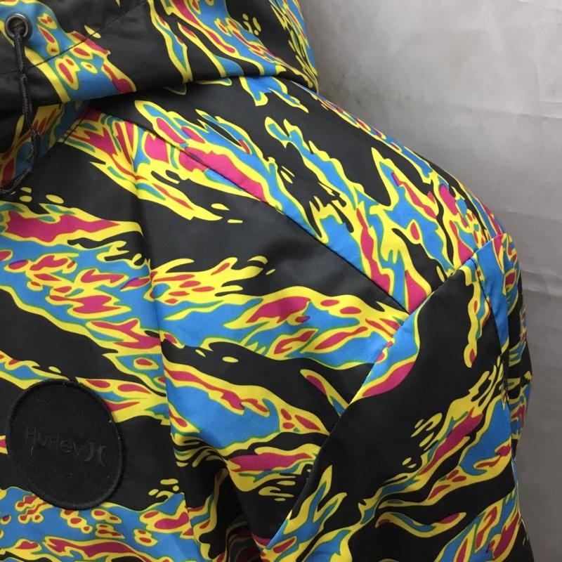 ハーレー Hurley ジャケット、上着 ジャケット、ブレザー 0100691 ジップアップ L 総柄 マルチカラー / マルチカラー /  メンズ USED 古着 中古 10112388
