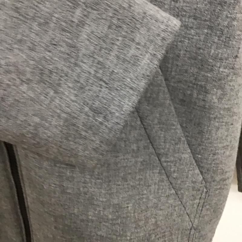 ザラ ZARA パーカー 長袖 ジップアップパーカージャケット 長袖スウェット アウター S 無地 灰 / グレー /  メンズ USED 古着 中古 10117627