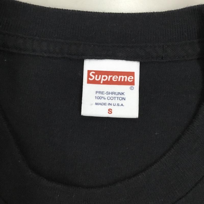 シュプリーム Supreme Tシャツ 半袖 21SS WheatiesBoxLogoTee 半袖カットソー プリントTシャツ S プリント 黒 / ブラック /  メンズ USED 古着 中古 10116847