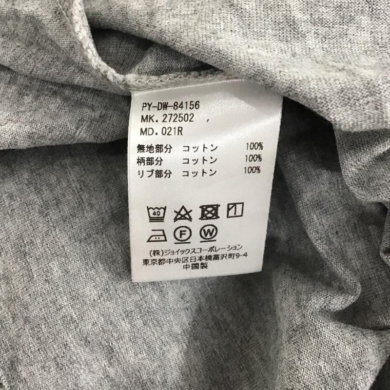 ポールスミス Paul Smith Tシャツ 半袖 半袖カットソー プリントTシャツ クルーネックカットソー XL ロゴ、文字 灰 / グレー /  メンズ USED 古着 中古 10135743