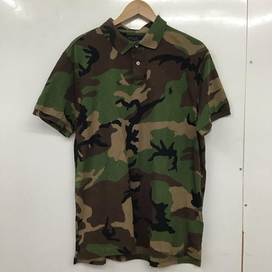 ポロラルフローレン POLO RALPH LAUREN ポロシャツ 半袖 半袖ポロシャツ カラーシャツ 半袖カットソー XL カモフラージュ柄・迷彩 マルチカラー / マルチカラー /  メンズ USED 古着 中古 10134027