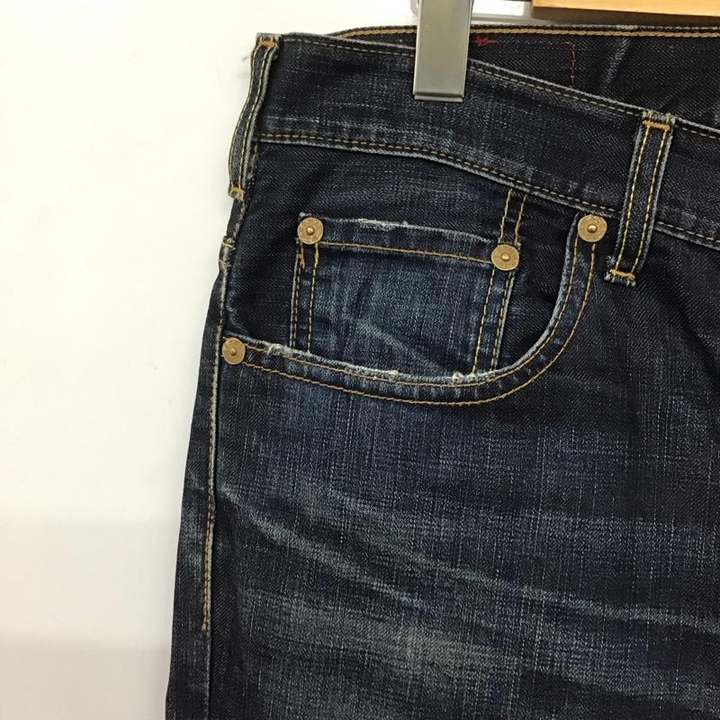 リーバイストラウスアンドコー Levi Strauss & co. パンツ デニム、ジーンズ デニムパンツ ワイドパンツ カジュアルパンツ 34 無地 インディゴ / インディゴ /  メンズ USED 古着 中古 10144943