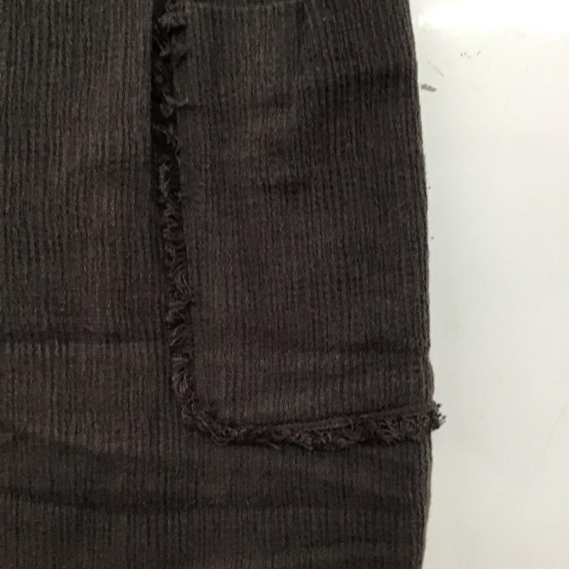 ロペピクニック ROPE  PICNIC スカート ひざ丈スカート ロングスカート タイトスカート バックスリット 38 無地 茶 / ブラウン /  レディース USED 古着 中古 10149364