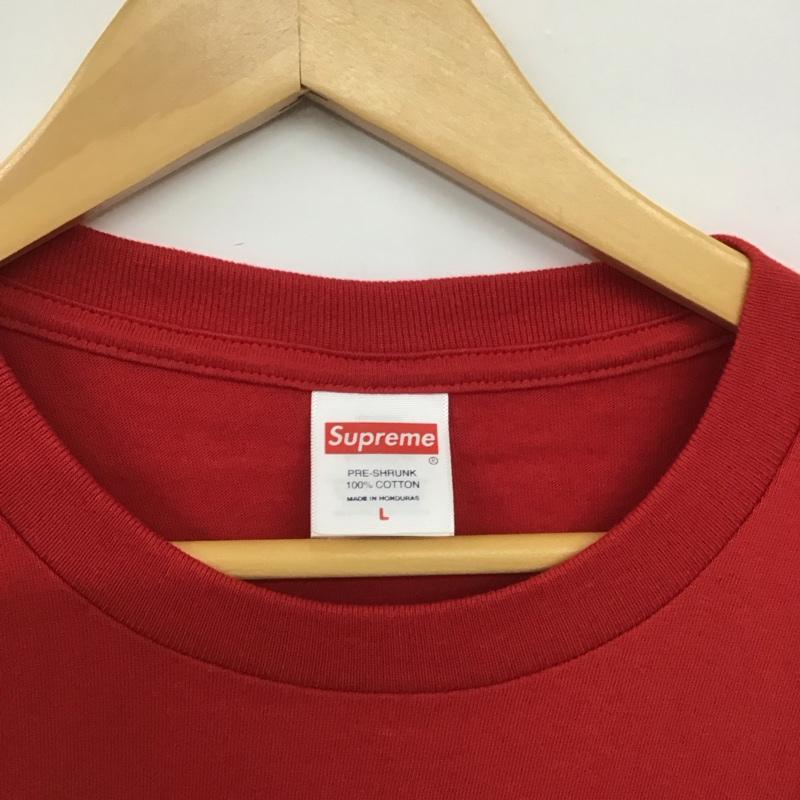 シュプリーム Supreme Tシャツ 半袖 25fw splittee プリントTシャツ L ロゴ、文字 赤 / レッド /  メンズ USED 古着 中古 10147356