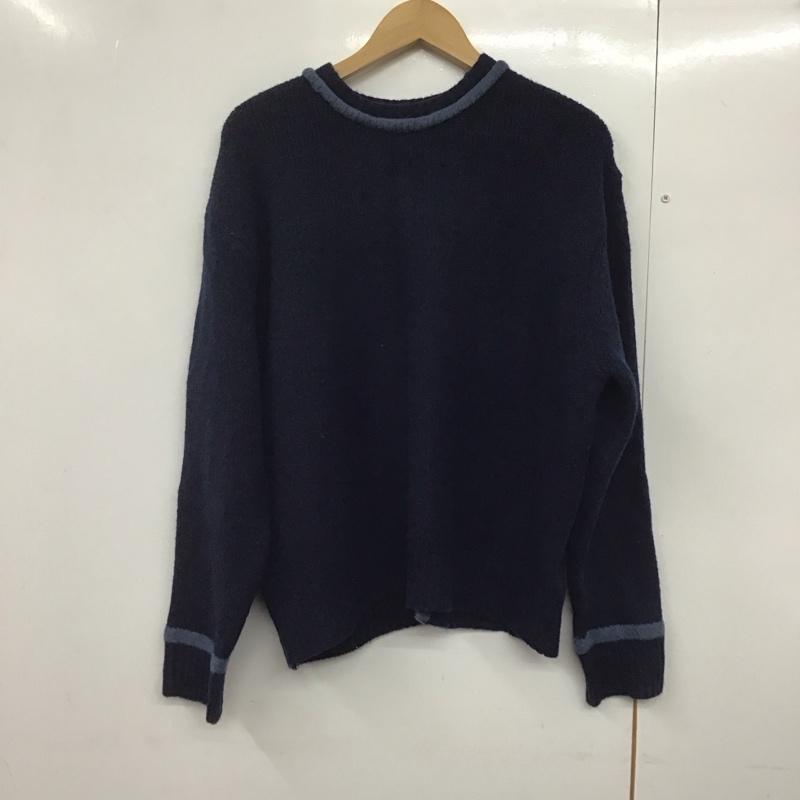 ザラ ZARA ニット、セーター 長袖 S 無地 紺 / ネイビー /  レディース USED 古着 中古 10142791
