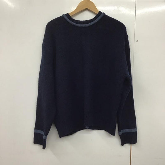 ザラ ZARA ニット、セーター 長袖 S 無地 紺 / ネイビー /  レディース USED 古着 中古 10142791