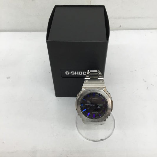 ジーショック G-SHOCK 腕時計 アナログ（自動巻き） GM-B2100 ロゴ、文字 銀 / シルバー /  メンズ USED 古着 中古 10149984