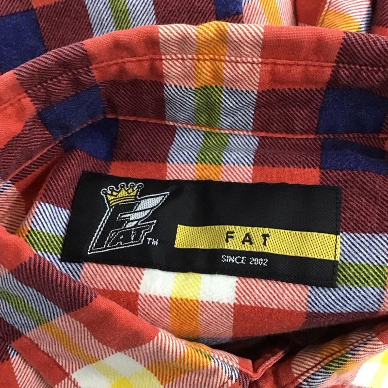 エフエイティー FAT シャツ、ブラウス 長袖 XL チェック マルチカラー / マルチカラー /  メンズ USED 古着 中古 10124051