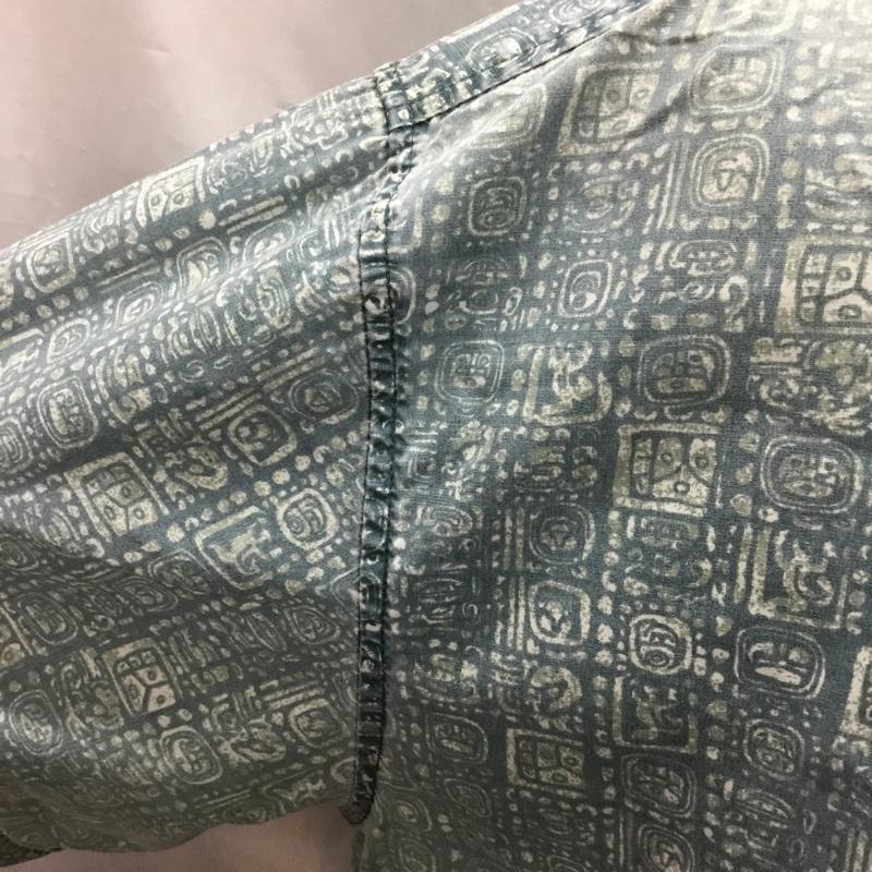 アーノルドパーマー Arnold Palmer シャツ、ブラウス 半袖 胸ポケット XL 総柄 緑 / グリーン /  メンズ USED 古着 中古 10119836