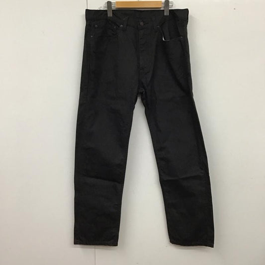リーバイストラウスアンドコー Levi Strauss & co. パンツ デニム、ジーンズ デニムパンツ ワイドパンツ カジュアルパンツ ストレッチパンツ 36 無地 黒 / ブラック /  メンズ USED 古着 中古 10130038